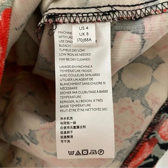 Free People Kapowski Floral Puff Sleeve Mini Dress - Picture 8 of 10